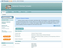 Tablet Screenshot of camchemica.en.bytrade.com