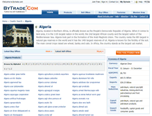 Tablet Screenshot of dz.countrylist.bytrade.com